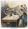 Child Labor, 1873. /Nchildren Making Paper Boxes In A New York City Factory. American Wood Engraving, 1873. Poster Print by Granger Collection - Item # VARGRC0010539