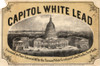 Lead Paint Ad, 1866. /Namerican Lithograph Advertisement, 1866, For Capitol White Lead, Manufactured By The Nassau White Lead And Color Works, New York. Poster Print by Granger Collection - Item # VARGRC0323337