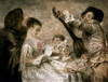 Watteau: Music. /N'The Music Lesson.' Oil On Canvas By Jean-Antoine Watteau, C1717. Poster Print by Granger Collection - Item # VARGRC0032856
