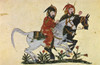 Arabic Horsemen, 1210. /Ntwo Horsemen: Miniature From The Book Of Farriery (Kitab Al-Baytara), Baghdad, 1210. Poster Print by Granger Collection - Item # VARGRC0066493