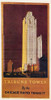 Chicago Poster, 1925. /N'Tribune Tower By The Chicago Rapid Transit.' Lithograph, 1925. Poster Print by Granger Collection - Item # VARGRC0526639