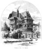 Rhode Island: Villa, 1876. /Na Newport, Rhode Island, Villa And Residence Of Mr. T.G. Appleton. Wood Engraving, C1876. Poster Print by Granger Collection - Item # VARGRC0014699