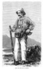 Paul Du Chaillu (1831-1903). /Namerican (French-Born) Explorer. Du Chaillu In Africa. Wood Engraving, American, 1868. Poster Print by Granger Collection - Item # VARGRC0018176