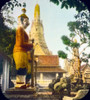 Bangkok: Grand Palace. /Na View Of The Grand Palace With One Of The Large Statues In The Courtyard, Bangkok, Thailand. Photographed By William Henry Jackson, C1895. Poster Print by Granger Collection - Item # VARGRC0118488