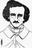 Edgar Allan Poe (1809-1849). /Namerican Writer. Drawing By Aubrey Beardsley. Poster Print by Granger Collection - Item # VARGRC0013137