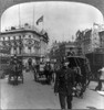 London: Piccadilly Circus. /Nview Of Piccadilly Circus, London, England. Stereograph, C1895. Poster Print by Granger Collection - Item # VARGRC0111534