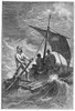 Verne: Journey. /N'A Hurricane In The Center Of The Earth.' Wood Engraving After A Drawing By Edouard Riou From A 19Th Century Edition Of Jules Verne'S 'Journey To The Center Of The Earth.' Poster Print by Granger Collection - Item # VARGRC0071627