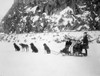 Canada: Dog Sled, C1910. /Ngirls On A Dog Sled In Canada. Photograph, C1910. Poster Print by Granger Collection - Item # VARGRC0266656