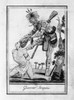 Iroquois Warrior. /N'Guerrier Iroquois.' An Iroquois Warrior Attacking A Prisoner. Line Engraving, French, C1796. Poster Print by Granger Collection - Item # VARGRC0120511