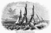 American Whaler, 1850. /Nthe Whaling Ship 'Commodore Preble' Homeward Bound. Wood Engraving From Reverend Henry T. Cheever'S Book 'The Whale And His Captors', New York, 1850. Poster Print by Granger Collection - Item # VARGRC0101890