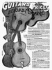 Sears Ad: Guitars, 1902. /Nreproduction Of 1902 Sears, Roebuck & Co. Catalog Advertisement For Guitars. Poster Print by Granger Collection - Item # VARGRC0245699