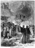 Paris: Burning Of Heretics. /Nthe Burning Of Heretics In Paris During The 16Th Century. Poster Print by Granger Collection - Item # VARGRC0099082