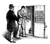 Sing Sing Prison, 1878. /Na Prisoner Assigned To His Cell At Sing Sing Prison, New York. Wood Engraving, American, 1878. Poster Print by Granger Collection - Item # VARGRC0049831