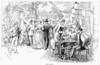 Cafe: Paris, 1888. /Ncafe Tortoni, Paris, France. Line Engraving, 1888. Poster Print by Granger Collection - Item # VARGRC0016449