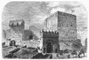 Jerusalem: Citadel. /Ncitadel Of Antichous At Jerusalem, C160 B.C. Line Engraving, 19Th Century. Poster Print by Granger Collection - Item # VARGRC0097478