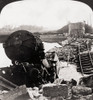 World War I: Marne Bridge. /Nstereograph View Of The Marne Bridge And A Red Cross Train Wreck After An Attack By German Forces, 1914-1918. Poster Print by Granger Collection - Item # VARGRC0057422