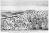 Battle Of Yorktown, 1781. /Nbattle Of Yorktown On 19 October 1781. French Line Engraving Depicting Yorktown As A Medieval City, Late 18Th Century. Poster Print by Granger Collection - Item # VARGRC0113775