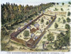 Fort Boonesborough, 1778. /Nin Kentucky, Just Before The Siege Of September 1778: Drawing. Poster Print by Granger Collection - Item # VARGRC0008471