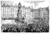 Daniel O'Connell (1775-1847). /Nirish Nationalist Leader. The Unveiling Of The Monument To O'Connell In Dublin, 1882. Contemporary English Engraving. Poster Print by Granger Collection - Item # VARGRC0370849
