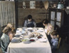 Family: Supper, 1941. /Na Family Saying Grace Before Afternoon Supper At Home In Carroll County, Georgia: Oil Over A Photograph, 1941, By Jack Delano. Poster Print by Granger Collection - Item # VARGRC0056464