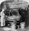 Chicago: Meatpacking, C1893. /Na Worker In The Sausage Department At Armour'S Packing House, Standing By A Meat Grinder And Stirring A Vat Of Ground Meat. Stereograph, C1893. Poster Print by Granger Collection - Item # VARGRC0116567