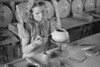 Pottery Making, 1940. /Na Woman Working At A Pottery Wheel, Possibly At The Indian School In Pine Ridge, South Dakota. Photograph By John Vachon, 1940. Poster Print by Granger Collection - Item # VARGRC0527777