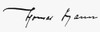 Thomas Mann (1875-1955). /Ngerman Writer. Autograph Signature. Poster Print by Granger Collection - Item # VARGRC0070519