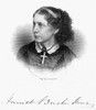 Harriet Beecher Stowe /N(1811-1896). American Abolitionist And Writer. Steel Engraving, American, 1868. Poster Print by Granger Collection - Item # VARGRC0004647