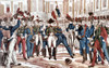 Napoleon Bonaparte /N(1769-1821). Emperor Of France, 1804-1814. Farewell At Fontainebleau, 20 April 1814. French Epinal Print After A Painting, C1825, By Horace Vernet. Poster Print by Granger Collection - Item # VARGRC0050341