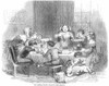 Christmas Pudding, 1849. /Nwood Engraving After A Drawing By Kenny Meadows, English, 1849. Poster Print by Granger Collection - Item # VARGRC0005039