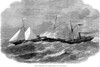 Steamship: Storm, 1863. /Nthe Jointed Iron Steamship 'Connector.' Line Engraving, English, 1863. Poster Print by Granger Collection - Item # VARGRC0081459