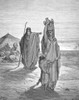 Hagar & Ishmael. /Nhagar And Ishmael Expelled By Abraham (Genesis 21:14). Wood Engraving, 19Th Century, After Gustave Dor_. Poster Print by Granger Collection - Item # VARGRC0043242