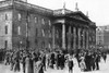 Easter Rebellion, 1916. /Ncrowds Milling Before The Ruins Of The General Post Office At Dublin, Ireland, Wrecked By The Fire Set By Rebels Toward The End Of The Uprising, 28 April 1916. Poster Print by Granger Collection - Item # VARGRC0035421