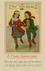 Young Couple Skating Poster Print By Mary Evans Picture Library/Peter & Dawn Cope Collection - Item # VARMEL11045458
