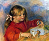 Renoir: Claude Playing. /Nclaude Renoir, Playing. Oil On Canvas By Pierre Auguste Renoir, N.D. Poster Print by Granger Collection - Item # VARGRC0035894