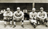 Boston Red Sox, C1916. /Nmembers Of The Boston Red Sox Baseball Team, C1916. Left To Right: George H. 'Babe' Ruth, Ernie Shore, George 'Rube' Foster, And Dellos 'Del' Gainer. Poster Print by Granger Collection - Item # VARGRC0217018