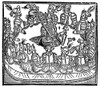 King Arthur & Knights. /Nking Arthur And The Knights Of The Round Table. Frontispiece Woodcut From 'History Of Prince Arthur,' 1534. Poster Print by Granger Collection - Item # VARGRC0056826