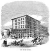 Charleston: Hotel, 1857. /Nthe Mills House Hotel In Charleston, South Carolina. Wood Engraving, 1857. Poster Print by Granger Collection - Item # VARGRC0078172