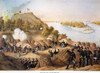 Siege Of Vicksburg, 1863. /Nulyssess S. Grant At The Siege Of Vicksburg, 18 May To 4 July 1863. Lithograph, 1888, By Kurz & Allison. Poster Print by Granger Collection - Item # VARGRC0011769