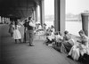 New York City, C1900. /Nfamilies At A Recreation Dock In New York City. Photograph, C1900. Poster Print by Granger Collection - Item # VARGRC0323854