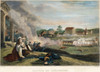Battle Of Lexington, 1775. /N19 April 1775. Color Engraving, 19Th Century. Poster Print by Granger Collection - Item # VARGRC0007193