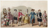 France: Fashion, C1730. /Nmen'S Fashions In France, C1730. Chromolithograph, C1875. Poster Print by Granger Collection - Item # VARGRC0354873