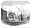 Sickles House. /Ndaniel Edgar Sickles (1825-1914). American Politician And Soldier. View Of Sickles' House On Lafayette Square, Washington, D.C. Wood Engraving, 1859. Poster Print by Granger Collection - Item # VARGRC0045276