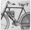 Motorcycle, 1895. /Ndesigned By Hertschmann. Line Engraving, 1895. Poster Print by Granger Collection - Item # VARGRC0099127