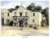 Texas: Alamo, 1900. /Nthe Alamo At San Antonio: Colored Line Engraving, C1900. Poster Print by Granger Collection - Item # VARGRC0076303