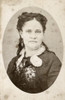 Woman, C1880. /Nportrait Of A Woman. Carte De Visite From A Photography Studio In Chicago, Illinois, C1880. Poster Print by Granger Collection - Item # VARGRC0352967