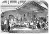 India: Sikh Temple, 1858. /Nreading The Granth In A Sikh Temple At Amritsar, India. Line Engraving, English, 1858. Poster Print by Granger Collection - Item # VARGRC0087178