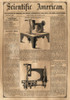 Singer Sewing Machine. /Ndescription Of Isaac M. Singer'S Sewing Machine On The Front Page Of The "Scientific American", 1 November 1851. Poster Print by Granger Collection - Item # VARGRC0031339