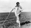 Texas: Farm Wife, 1937. /Nwife Of A Texas Tenant Farmer Hoeing The Soil On The Farm. Photograph By Dorothea Lange, May 1937. Poster Print by Granger Collection - Item # VARGRC0123136