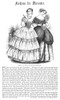 Women'S Fashion, 1851. /Namerican Fashion Print, 1851, Of The Latest Styles From Paris, France. Poster Print by Granger Collection - Item # VARGRC0002230